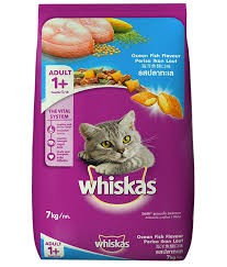 WHISKAS Ocean Fish Dry Cat Food Adult 7kg