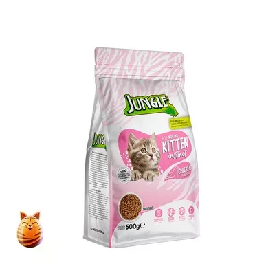 Jungle Chicken Junior Cat Food