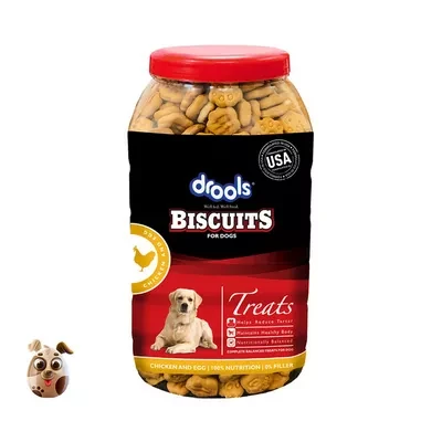 Drools Biscuits Chicken & Egg for Dogs