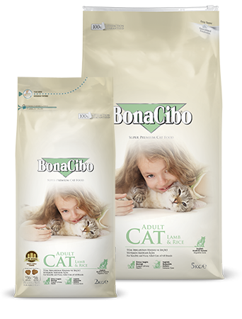 Bonacibo Adult Cat Food Lamb & Rice 5kg