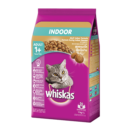 Whiskas - Indoor Formula 1.1kg