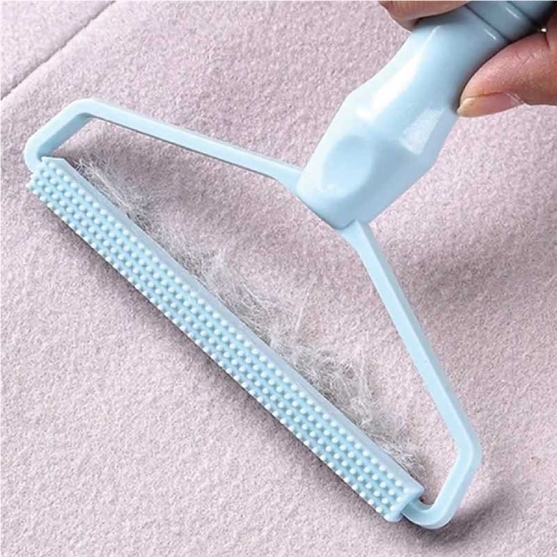 Portable Plastic Double-sided Fur Remover Travel Brush